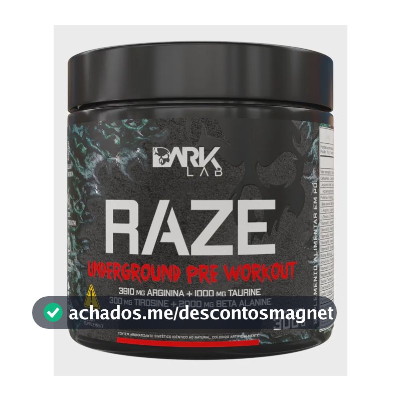 Pre Treino Raze Frutas Amarelas 300g Dark Lab