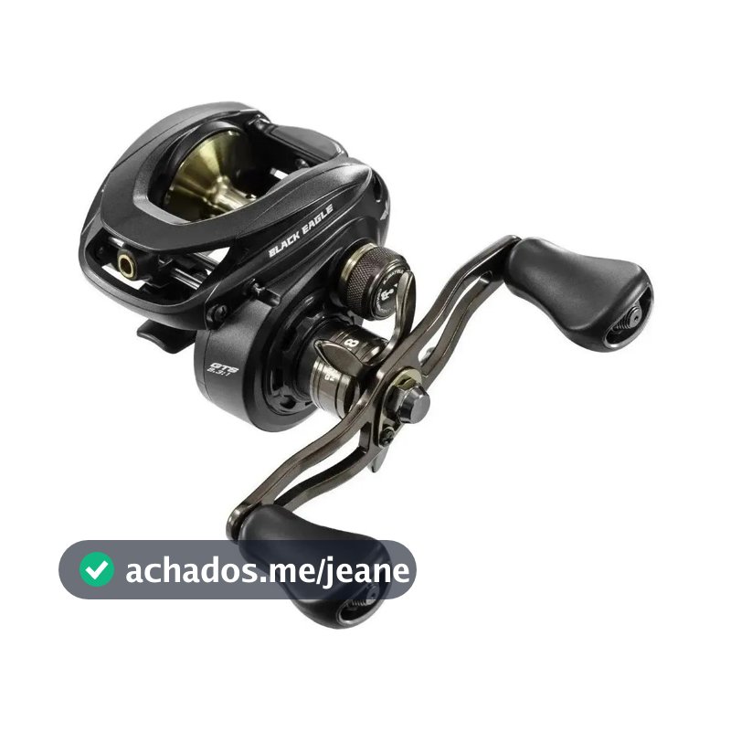 Carretel Carretilha Marine Sports Black Eagle Gts Esquerdo Cor Preto Lado da manivela Direito/Esquerdo