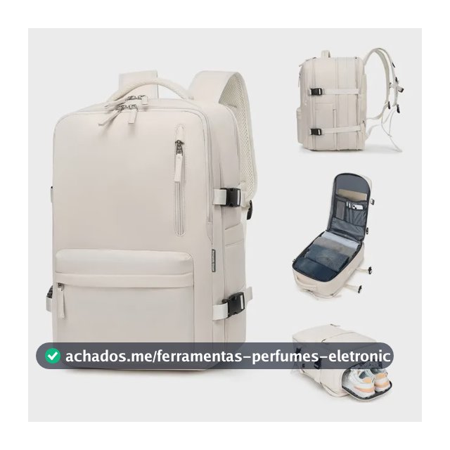Mochila Viagem Impermeavel Executiva Grande Para Notebook