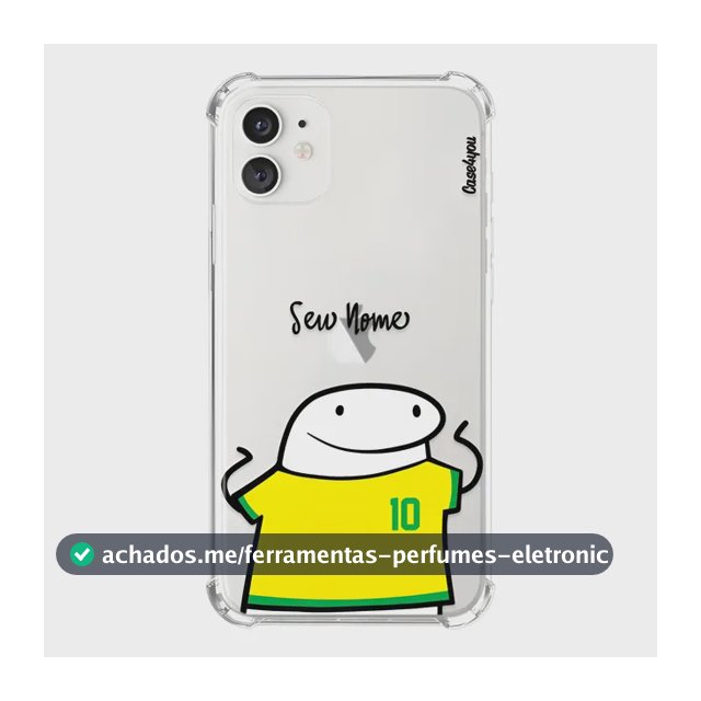 Capa Capinha Com Nome Personalizada Flork Brasil