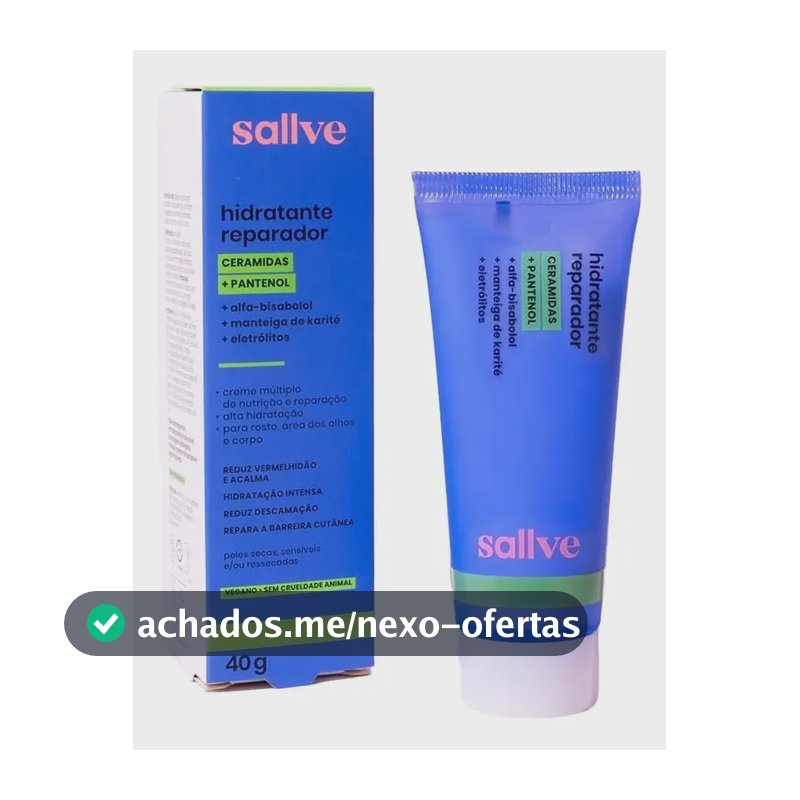 Hidratante Reparador Sallve 40g