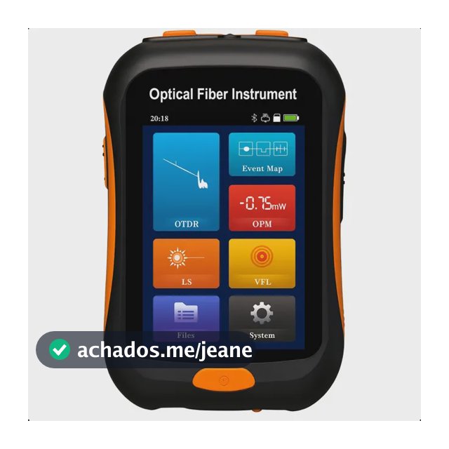 Mini Otdr Touch Medidor Ftth Fibra Ativa Optica 80km
