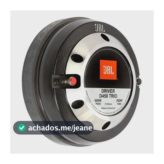 Driver Fenólico Jbl Selenium D450 Trio 300w Rms 8 Ohms