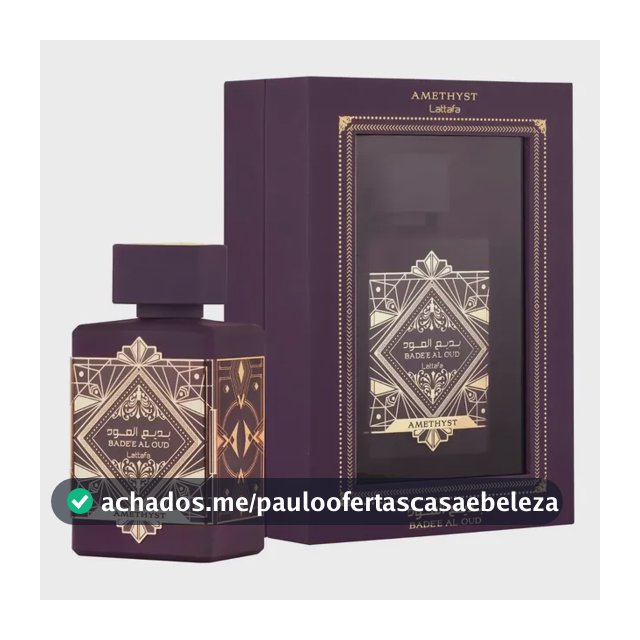 Lattafa Amethyst Bade'e Al Oud Edp 100ml