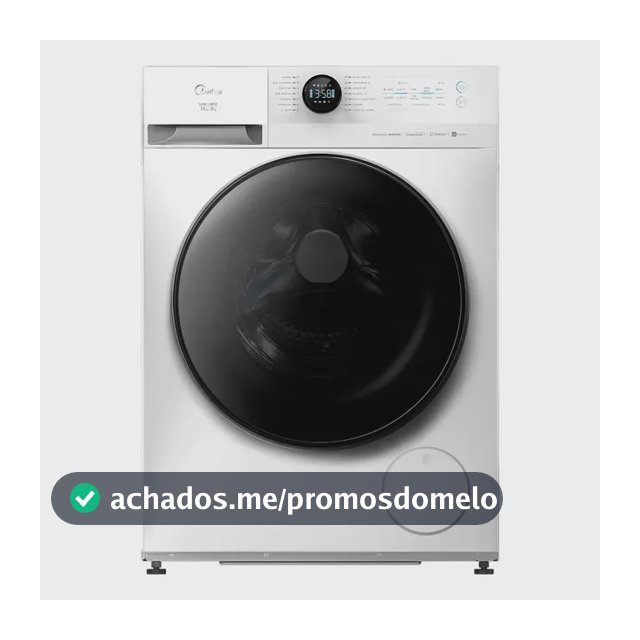 Lava E Seca 11kg Branca Slim Conectada Midea Branco 127v