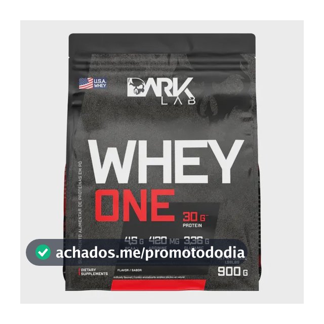 Whey One Protein Proteína Sachê Refil 900g - Dark Lab Sabor Morango