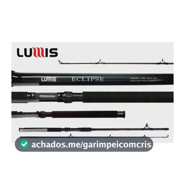 Vara Para Molinete Lumis Eclipse Spin (2,10m) 15-30lbs - 2p