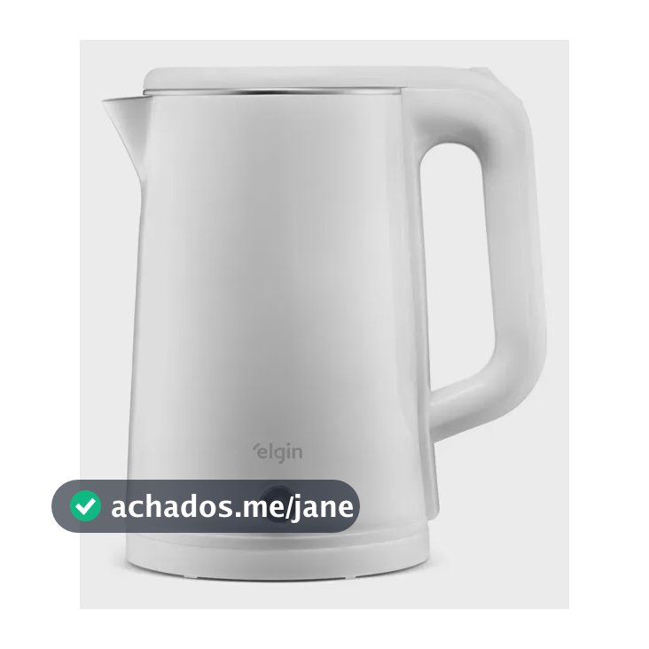 Chaleira Elétrica Elgin Slim Branca 110v 1,8 Litros 1.200w Branco
