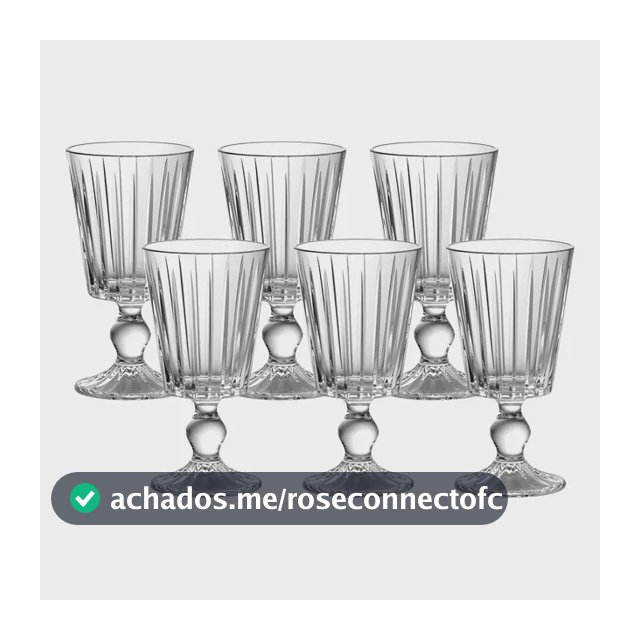 Taças L'hermitage Taça De Vidro Soho De 330ml6 Unidades Transparente