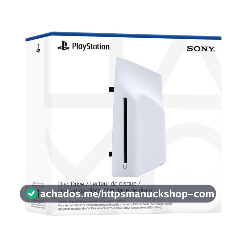 Unidade De Disco Playstation 5 Slim Cor Branco