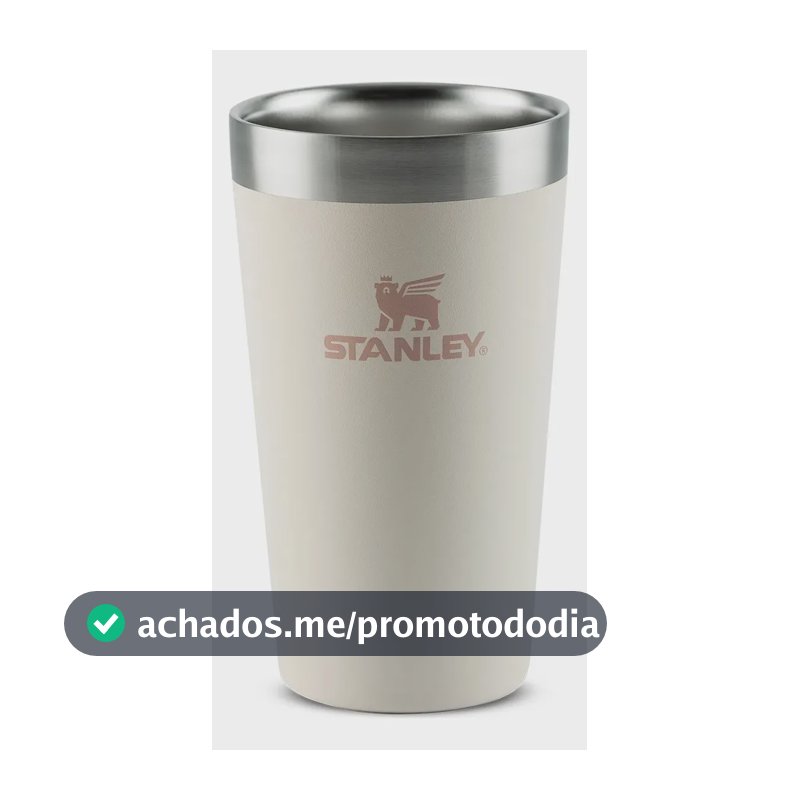 Copo Térmico para Cerveja Stanley Pint Adventure Rose Quartz 354ml