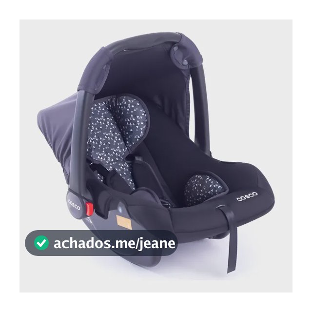 Bebê Conforto Wizz 0 Meses A 13 Kg - Cosco Kids Cor Cinza com preto