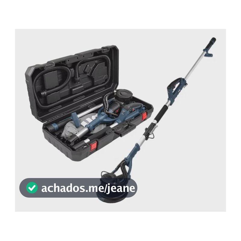 Lixadeira De Parede Elétrica 110v Telescópica Pdr E488s 127v Vermelho