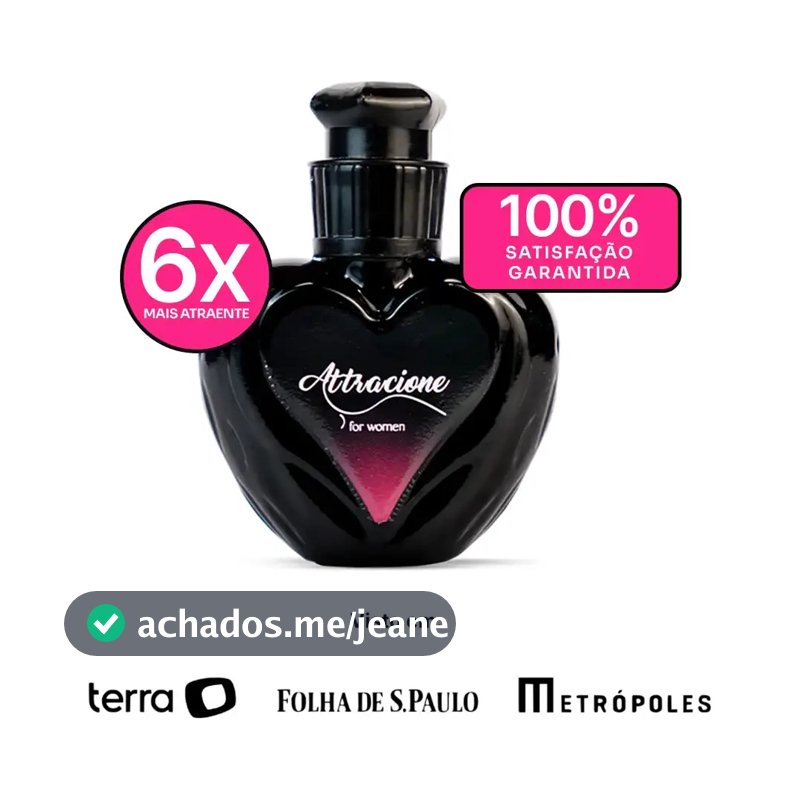 Perfume Attracione Feminino By Attracione Woman Mulher Sensual
