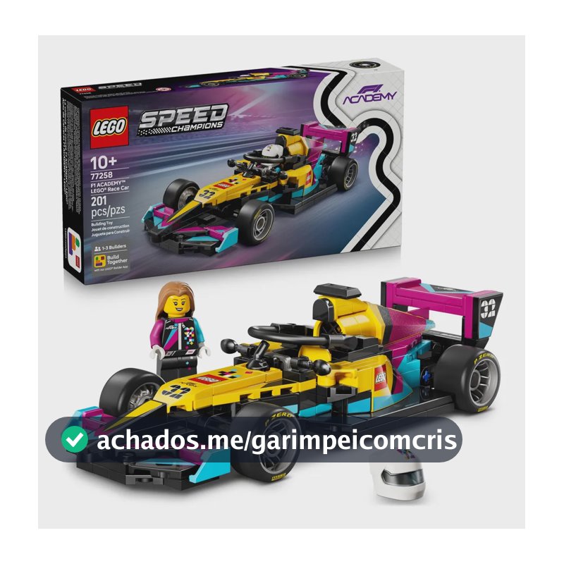 Carro de corrida Lego Speed Champions F1 Academy - 77258