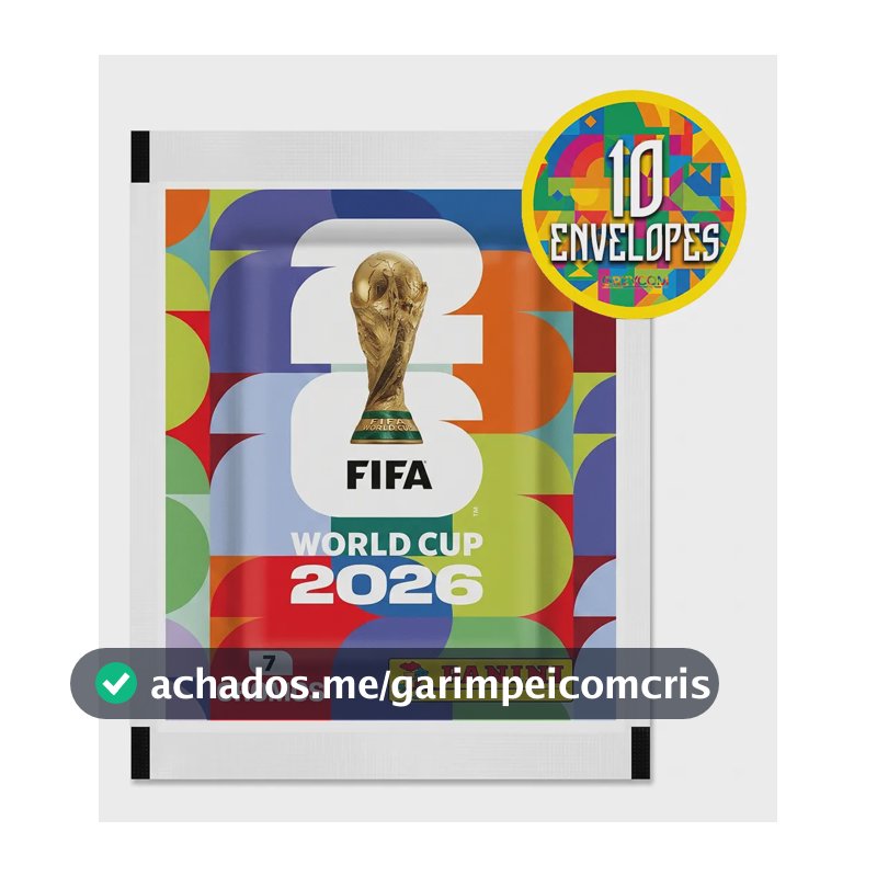 Kit 70 Figurinhas Do Álbum Copa Do Mundo 2026 Pronta Entrega
