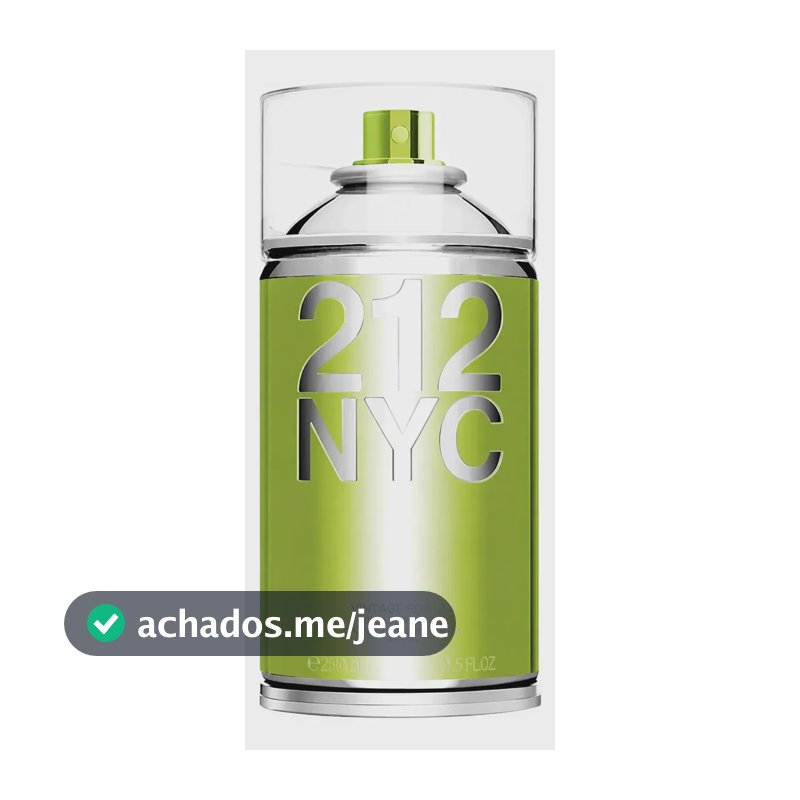 212 Nyc Carolina Herrera  Body Spray Feminino