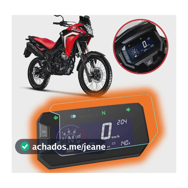 Pelicula Protetora Painel Honda Xre300 Sahara  2023 Até 2026