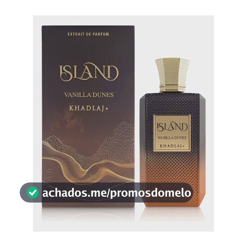 Perfume Khadlaj Island Vanilla Dunes Extrait De Parfum 100ml