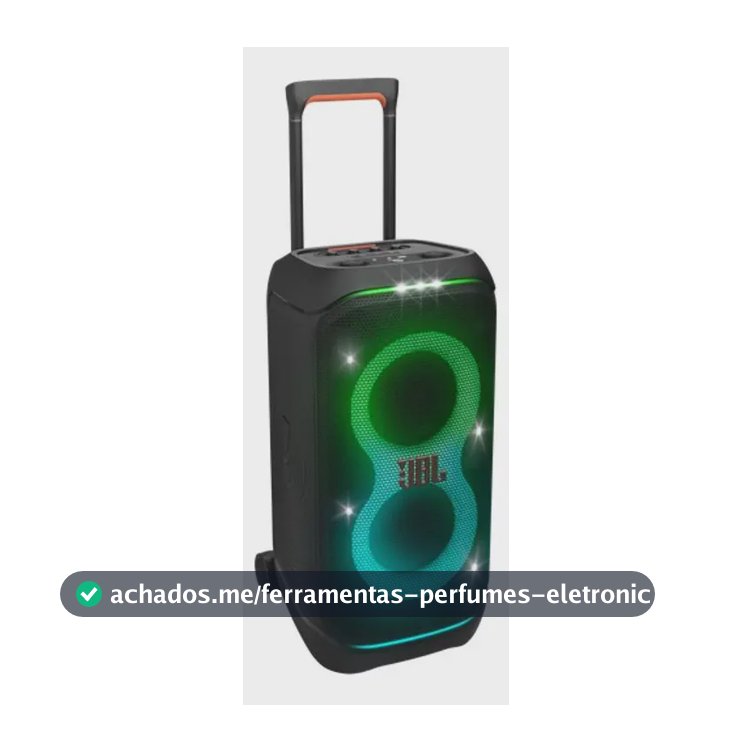 Caixa De Som Jbl Amplificada Partybox Stage 320 240w Preta Preto 127/220v