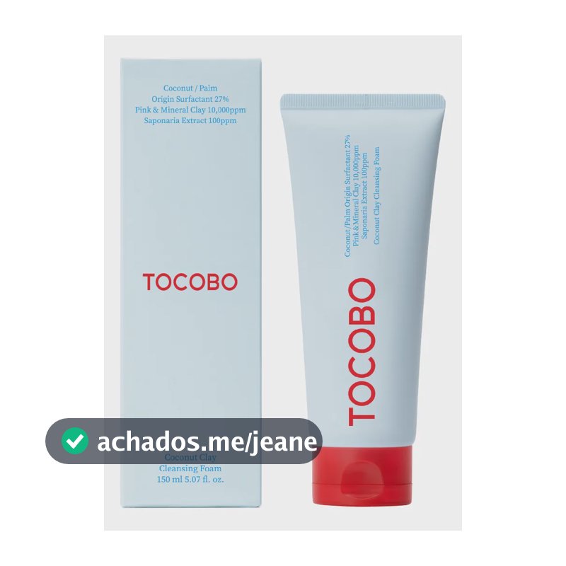 Espuma De Limpeza Facial Tocobo Coconut Clay 150ml