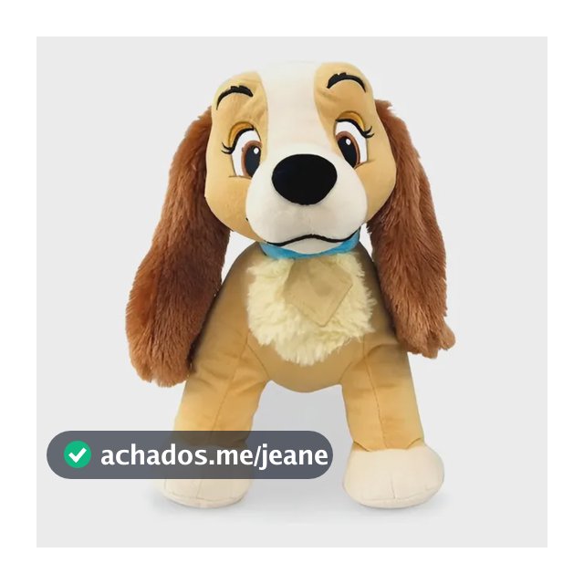 Brinquedo De Pelucia Disney Cachorrinha Dama Fun F00442