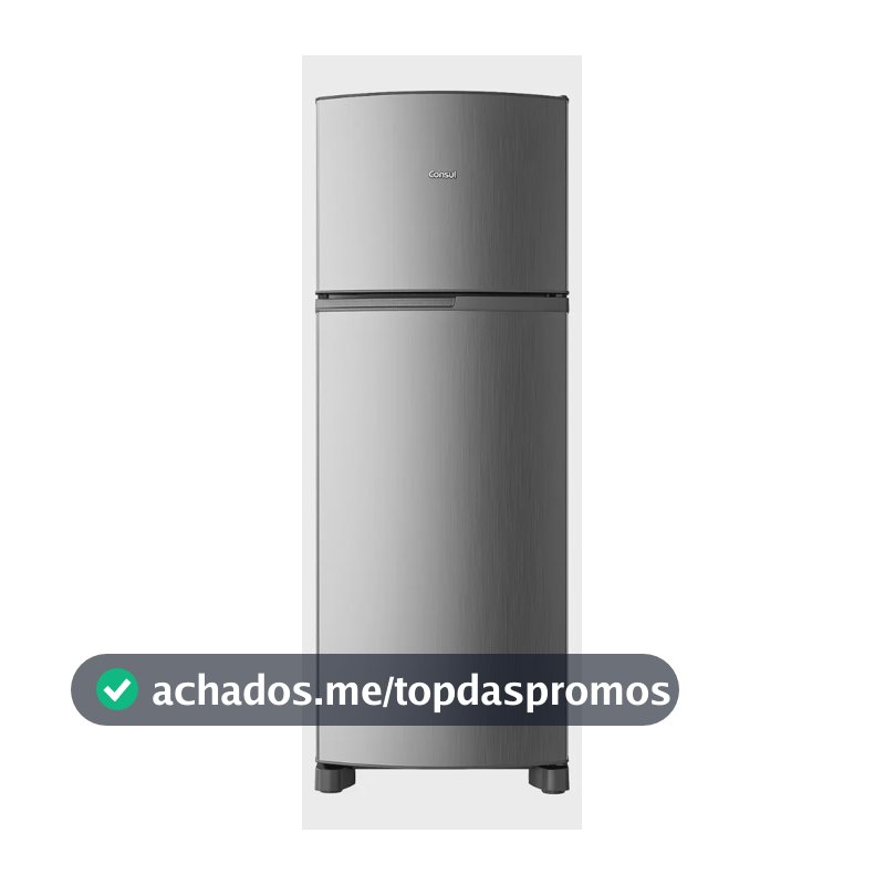 Geladeira Consul Frost Free 333 Litros Duplex Inox - CRM40MK