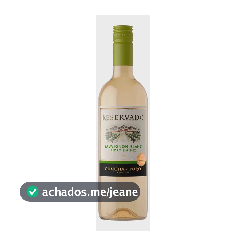Vinho Chileno Branco Concha Y Toro Reservado Sauvignon Blanc 750ml