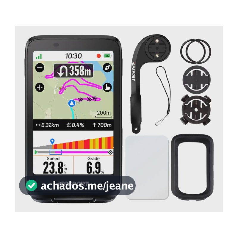 Gps Bike Igpsport Binavi Touch Screen Mapa Rota Iclimb