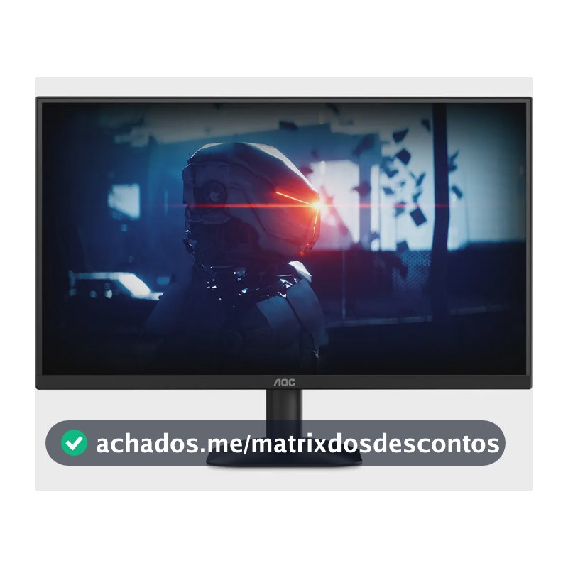 Monitor Gamer Aoc 22'' 22b35hm23 120hz 1ms Hdmi Vga Full Hd Preto 127/220v
