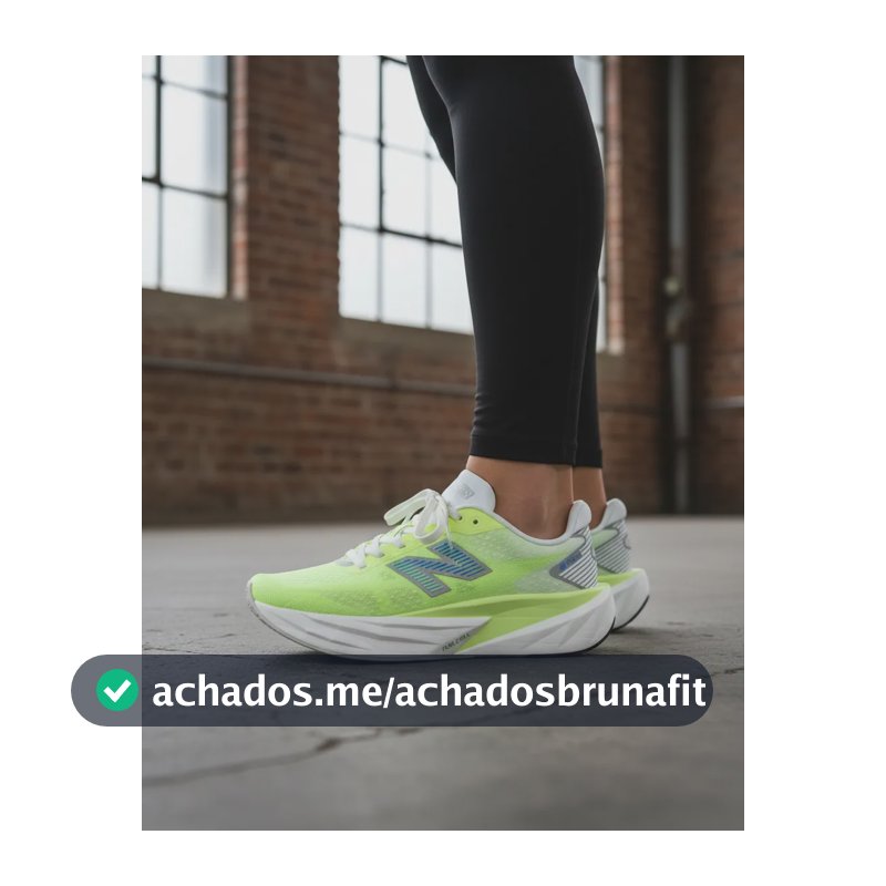 Tenis New Balance Fuelcell Rebel V5 Corrida Performance Verde Claro Neon 34 Br