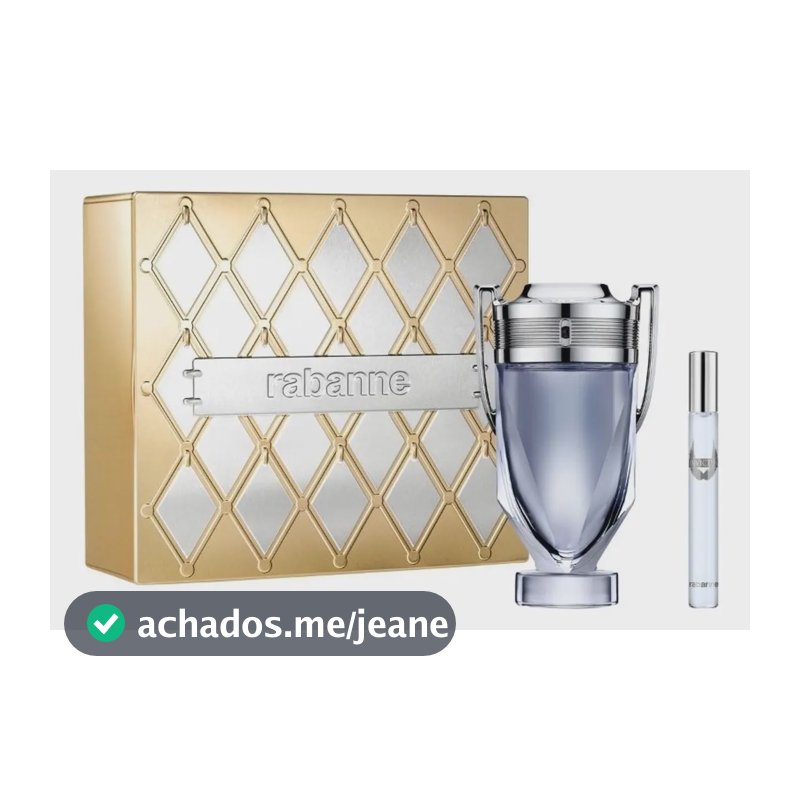 Kit Perfume Invictus Eau de Toilete - Compre perfume 200ml eganhe miniatura- Perfume masculino