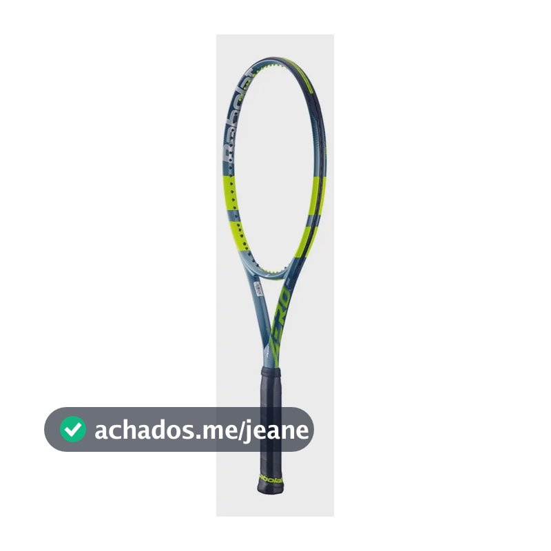 Raquete De Tênis Babolat Pure Aero Pure Aero 100 - 2026 Armação De Dureza 66 Encordoamento 16 X 19 Grip L 4 1/2 - Cinza/amarela