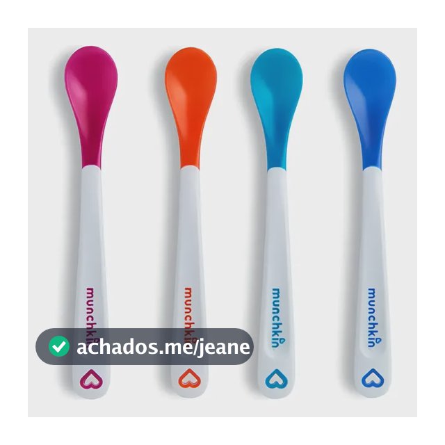 Colheres De Bebê Munchkin White Hot Safety, Sem Bpa, Pacote