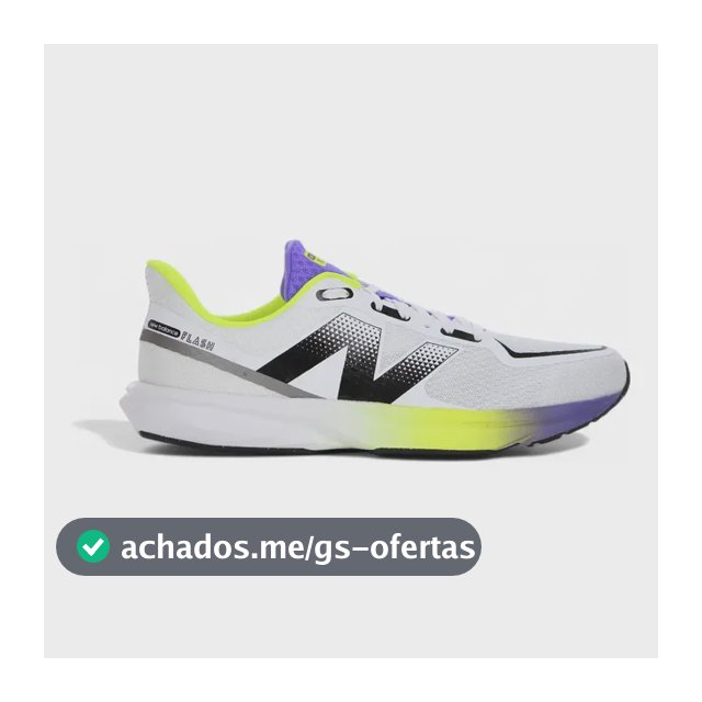 Tênis New Balance Flash V7 Masculino Preto Treino