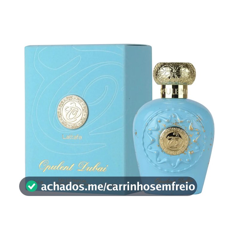 Perfume Árabe Lattafa Opulent Dubai Eau De Parfum 100 ML