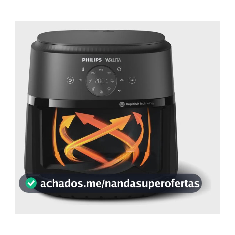 Fritadeira Airfryer Digital Série 2000 Xl Na239 Preto