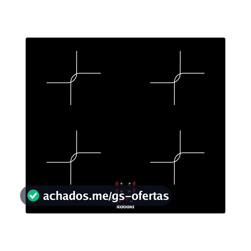 Cooktop de Indução Itatiaia Master 4Q 220V - Preto