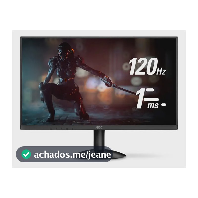 Monitor Gamer Aoc 21,5 Led Full Hd Va Hdmi  Vga Vesa  120hz Preto 127/220v