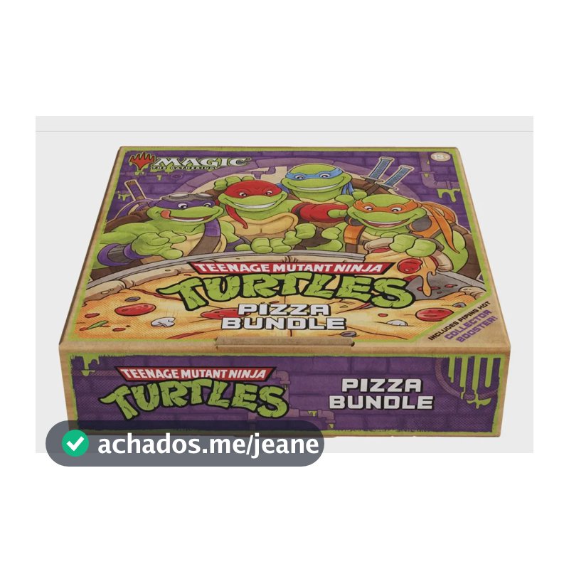 Pizza Bundle Teenage Mutant Ninja Turtles- Magic Card Pizza Bundle Inglês