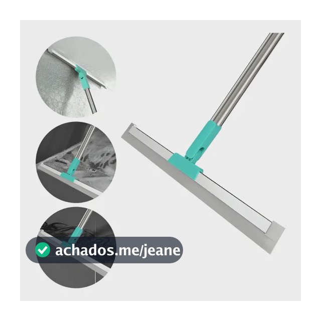 Rodo Magico Silicone Multiuso Pisos Vidro Vassoura 1,20m