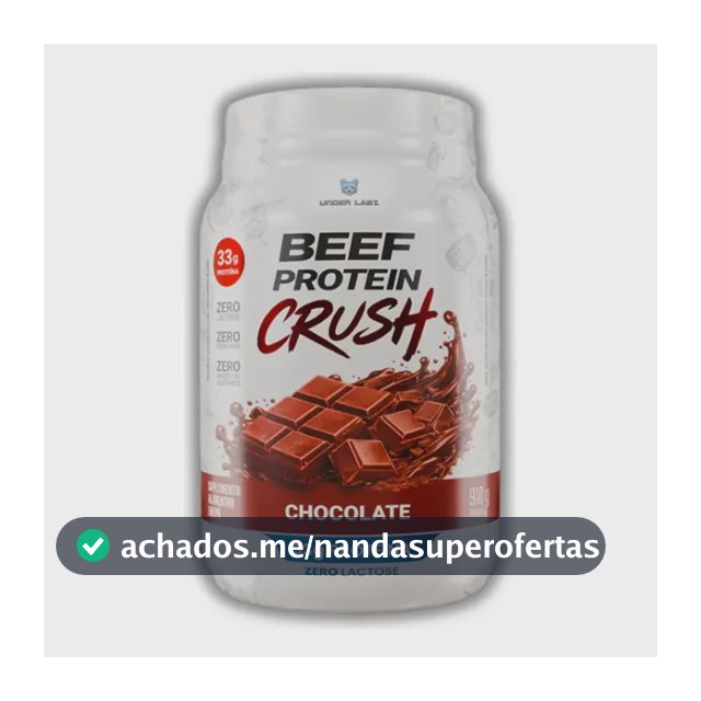 Beef Protein Crush Chocolate 910g - Under Labz Chocolate