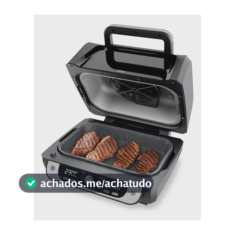 Fritadeira Elétrica Air Fryer WAP Barbecue com Painel Digital e 12 Funções 220V