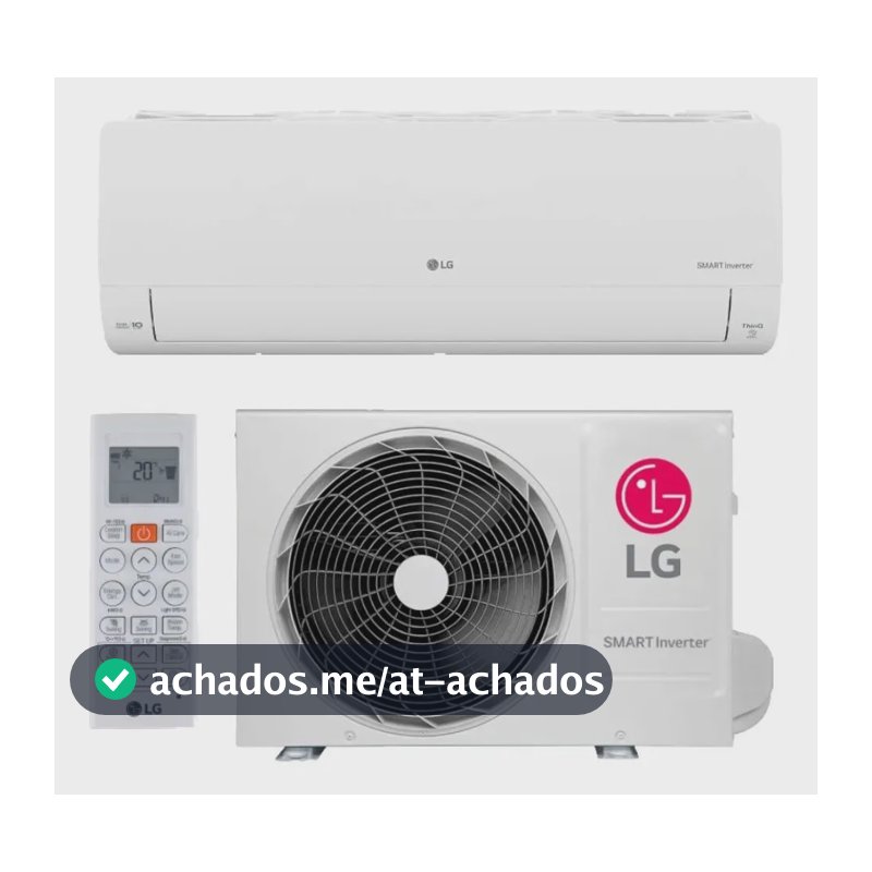Ar Condicionado LG Inverter Smart Voice AI 12.000 Btus Frio R-32