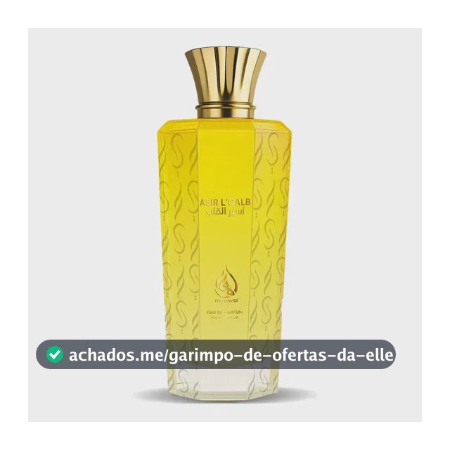 Perfume Mawwal Asir L'Qalb Unissex 100ml Eau de Parfum Aromático Cítrico
