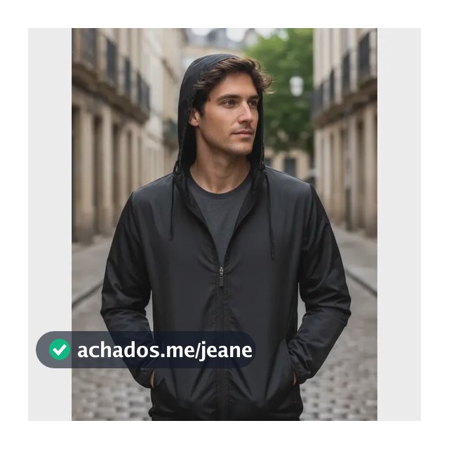 Corta Vento Jaqueta Masculina Impermeável Blusa Capuz