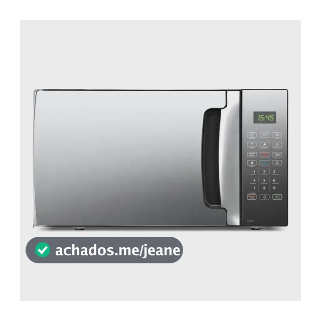 Microondas Philco Pmo30ep 28l Preto Porta Espelhada 110v
