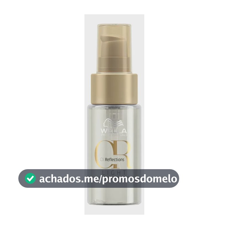 Óleo Capilar Oil Reflections Light 30ml Wella