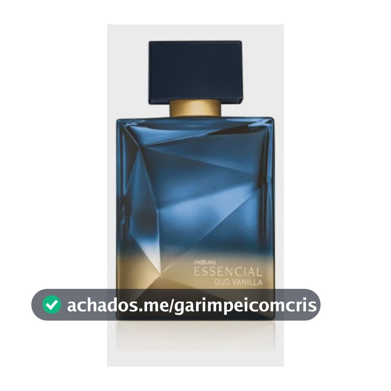 Eau De Parfum Essencial Oud Vanilla Masculino 100ml - Natura