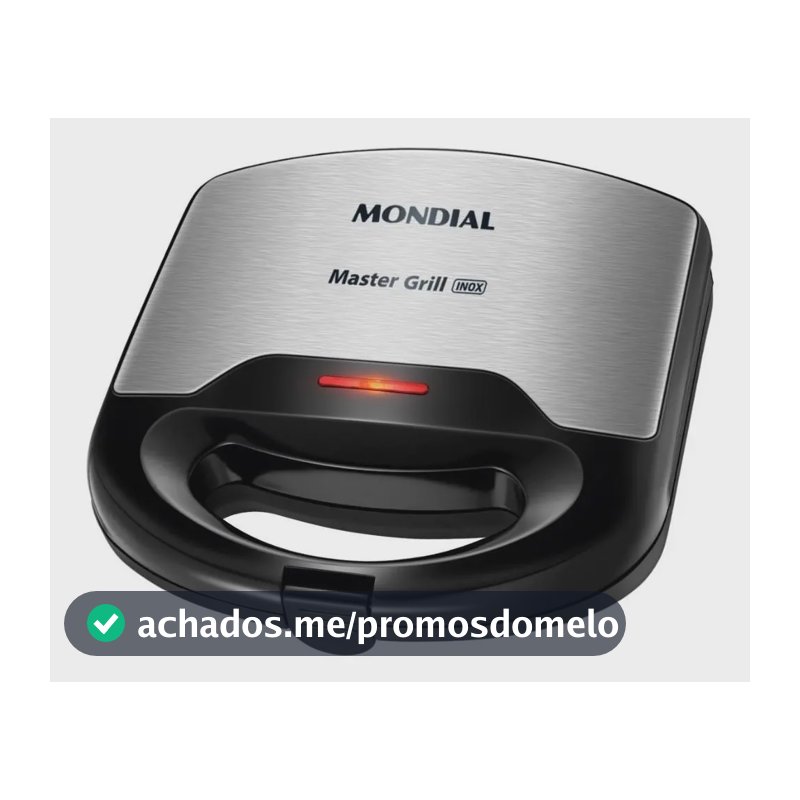 Sanduicheira Mondial Master Grill Mondial 750W S-20